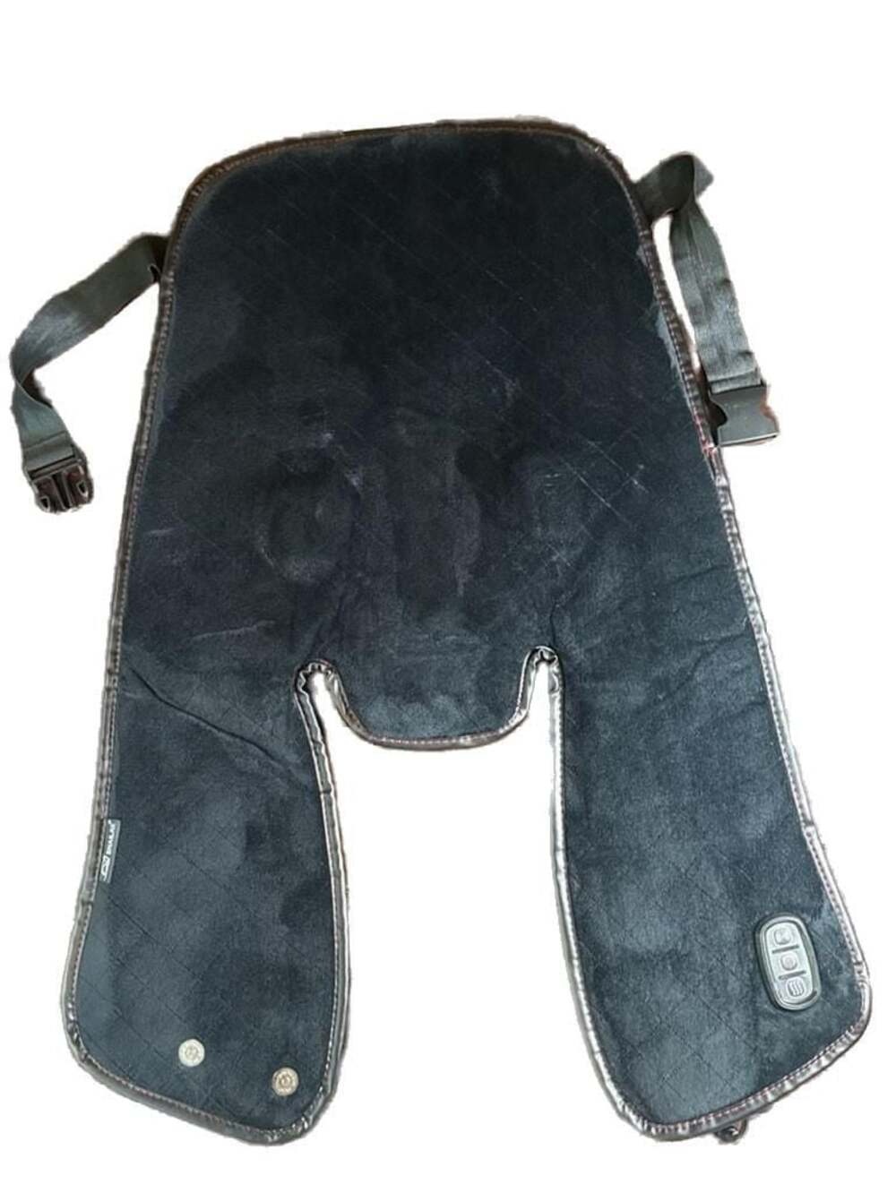 Snailax Heated Neck and Shoulder Massager Wrap with Vibration, Works